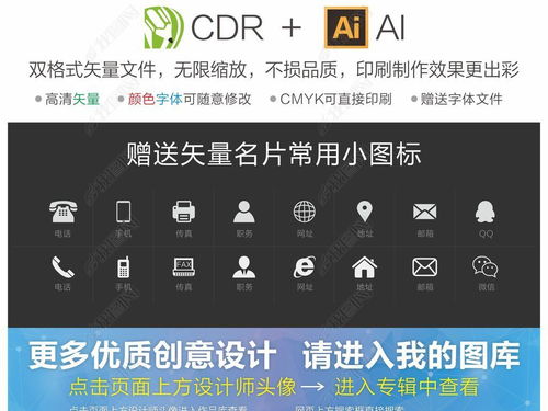 經典大氣互聯網科技企業名片模板設計